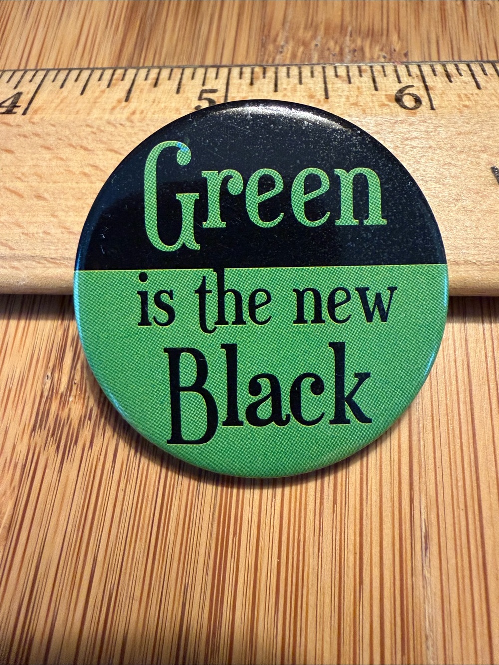 Go Green Eco-Friendly Pinback Button Set (3-Pack) - - Picture 2 of 12